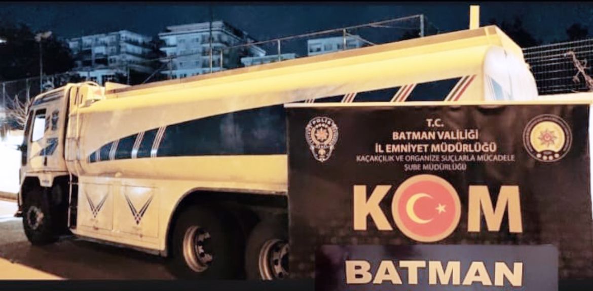 Batmanda Kaçak Akaryakıt Operasyonu Batman Yön Gazetesi